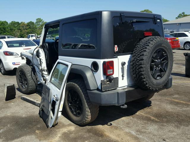 1C4AJWAG6FL752275 - 2015 JEEP WRANGLER S WHITE photo 3
