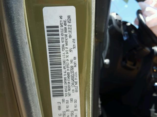 1C4AJWAG6DL557600 - 2013 JEEP WRANGLER S GREEN photo 10