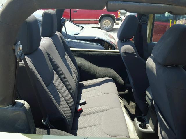 1C4AJWAG6DL557600 - 2013 JEEP WRANGLER S GREEN photo 6