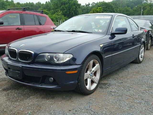 WBABV13496JT24496 - 2006 BMW 325 CI SUL BLUE photo 2