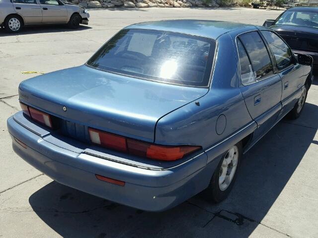 1G4NJ52M0WC413300 - 1998 BUICK SKYLARK CU BLUE photo 4