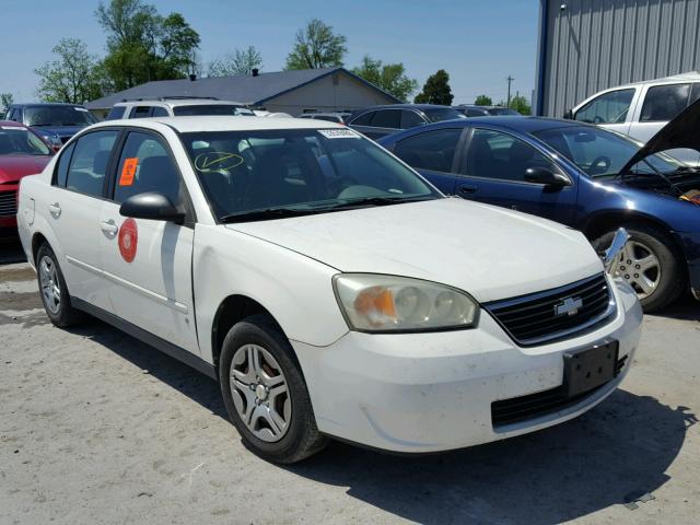 1G1ZS58F37F284781 - 2007 CHEVROLET MALIBU LS 白色 照片 1