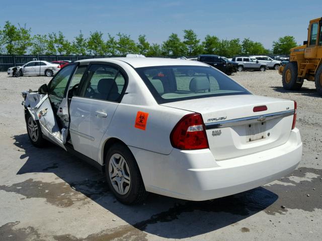 1G1ZS58F37F284781 - 2007 CHEVROLET MALIBU LS 白色 照片 3