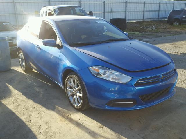 1C3CDFAAXFD415473 - 2015 DODGE DART SE BLUE photo 1