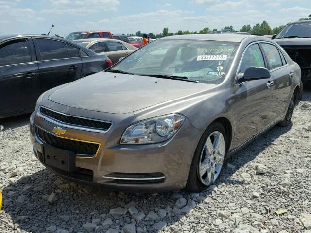 1G1ZC5E00CF231687 - 2012 CHEVROLET MALIBU 1LT 棕色 照片 2