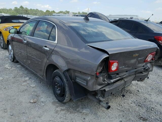 1G1ZC5E00CF231687 - 2012 CHEVROLET MALIBU 1LT 棕色 照片 3