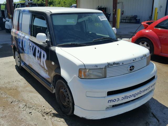 JTLKT324364104845 - 2006 TOYOTA SCION XB WHITE photo 1