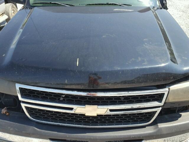 2GCEK13V961326051 - 2006 CHEVROLET SILVERADO BLACK photo 7