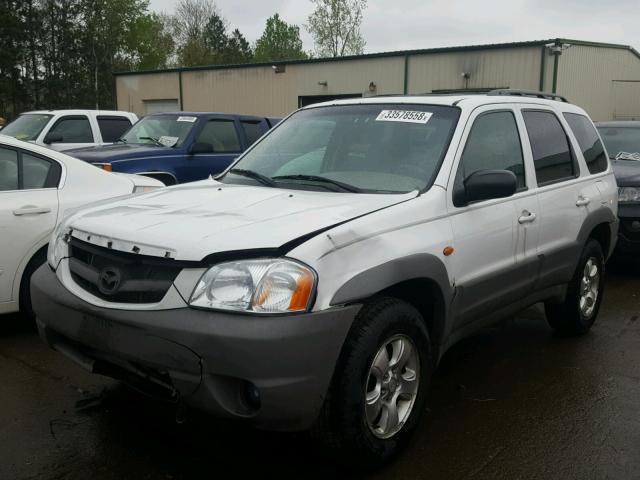 4F2YU07191KM40424 - 2001 MAZDA TRIBUTE DX 白色 照片 2