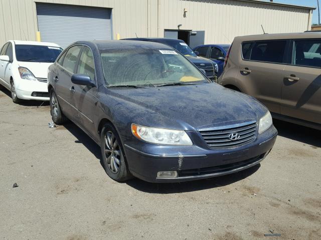 KMHFC46F57A174876 - 2007 HYUNDAI AZERA SE BLUE photo 1