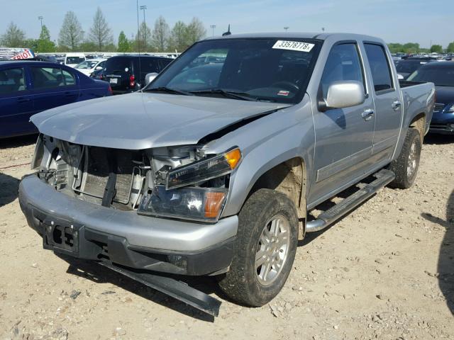 1GCHTCFE4C8139701 - 2012 CHEVROLET COLORADO L SILVER photo 2