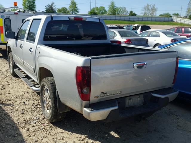 1GCHTCFE4C8139701 - 2012 CHEVROLET COLORADO L SILVER photo 3