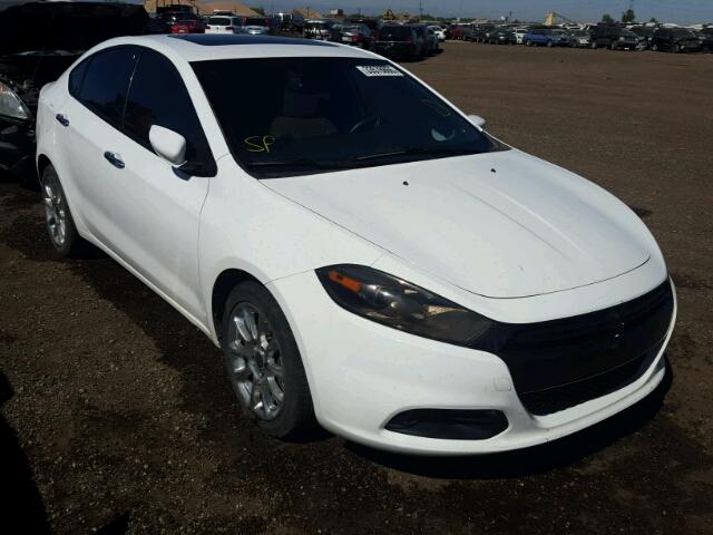 1C3CDFCH9DD199509 - 2013 DODGE DART LIMIT WHITE photo 1