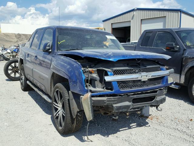 3GNEC13T73G167908 - 2003 CHEVROLET AVALANCHE BLUE photo 1