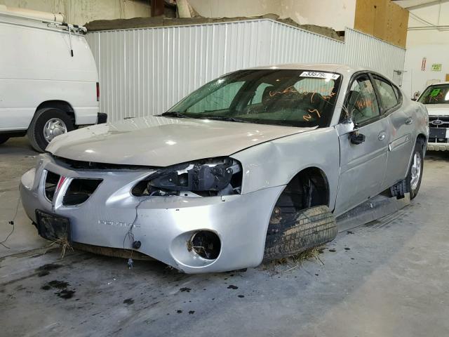 2G2WP522841339881 - 2004 PONTIAC GRAND PRIX SILVER photo 2