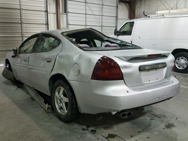 2G2WP522841339881 - 2004 PONTIAC GRAND PRIX SILVER photo 3