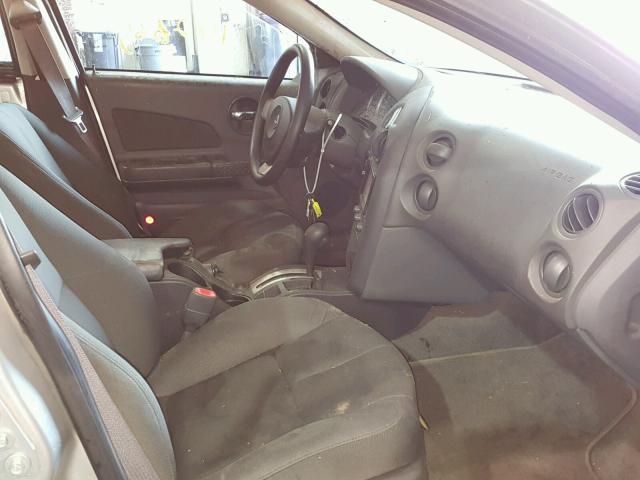 2G2WP522841339881 - 2004 PONTIAC GRAND PRIX SILVER photo 5