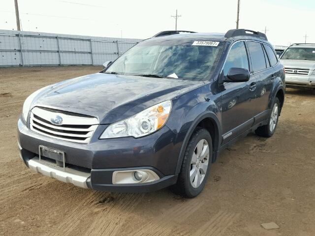 4S4BRBKC6B3406024 - 2011 SUBARU OUTBACK 2. GRAY photo 2