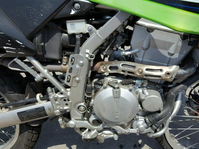 JKALXMT14EDA15098 - 2014 KAWASAKI KLX250 GREEN photo 7