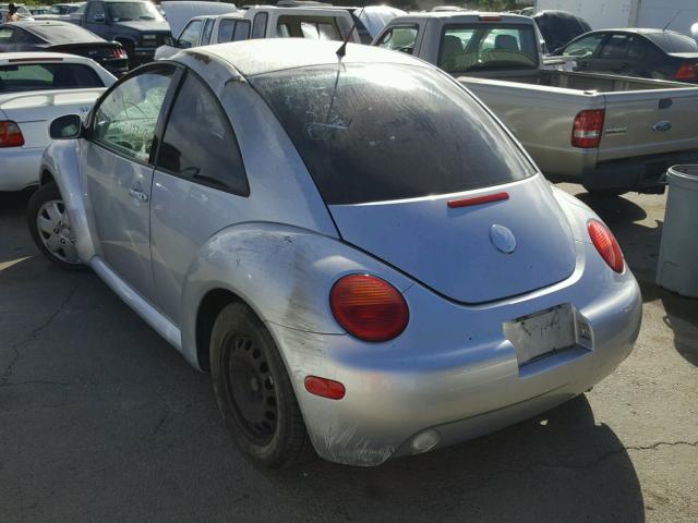 3VWBK21C83M407473 - 2003 VOLKSWAGEN NEW BEETLE 银色 照片 3