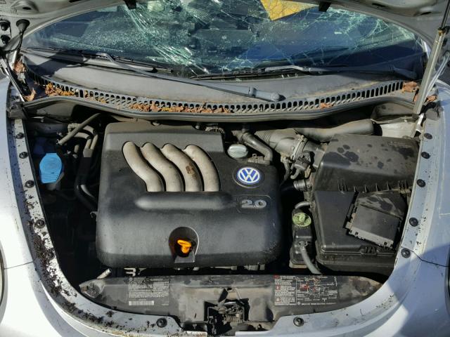 3VWBK21C83M407473 - 2003 VOLKSWAGEN NEW BEETLE 银色 照片 7