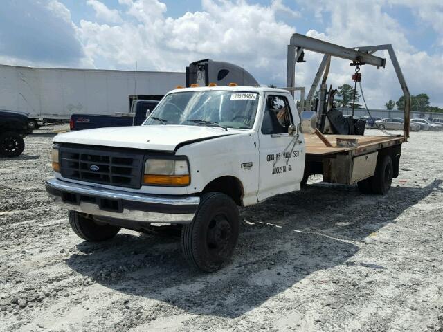 3FELF47F9VMA57564 - 1997 FORD F WHITE photo 2