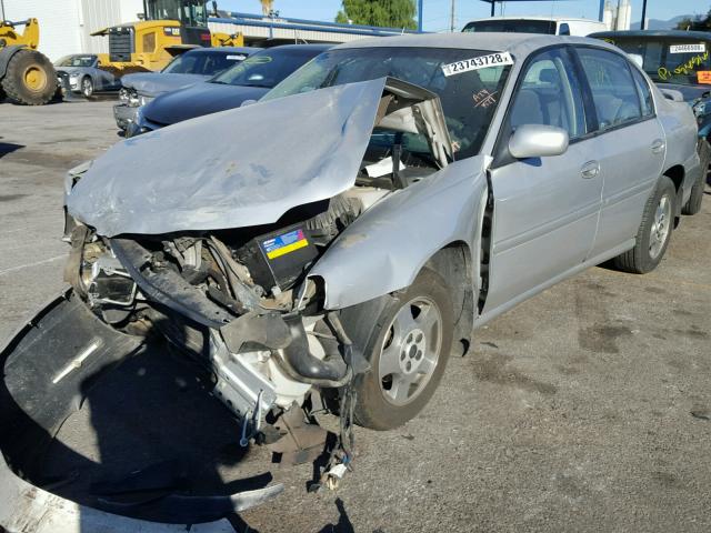 1G1NE52JX1M677280 - 2001 CHEVROLET MALIBU LS 银色 照片 2