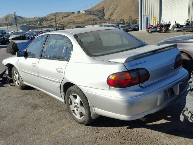 1G1NE52JX1M677280 - 2001 CHEVROLET MALIBU LS 银色 照片 3