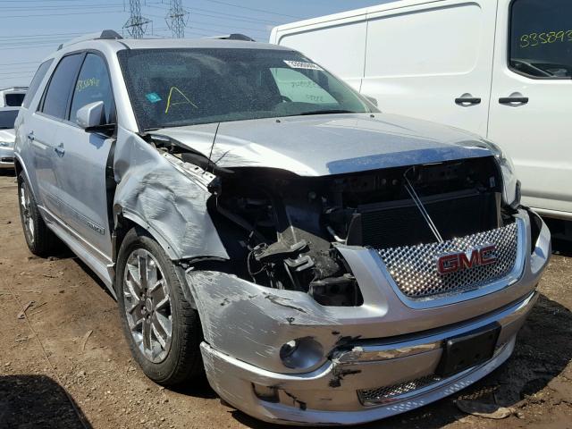 1GKKVTED1CJ128581 - 2012 GMC ACADIA DEN SILVER photo 1