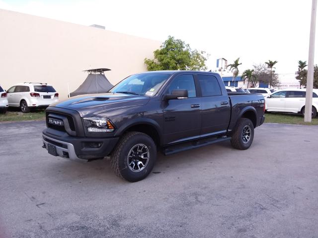 1C6RR7YG6JS101628 - 2018 RAM 1500 REBEL GRAY photo 1