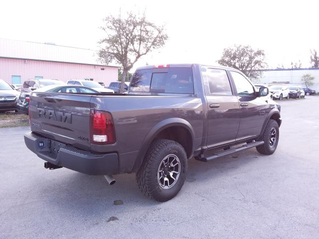 1C6RR7YG6JS101628 - 2018 RAM 1500 REBEL ნაცრისფერი ფოტო 3