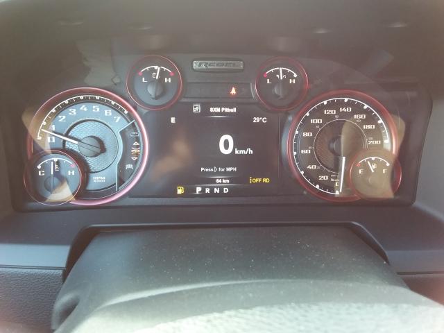 1C6RR7YG6JS101628 - 2018 RAM 1500 REBEL ნაცრისფერი ფოტო 8