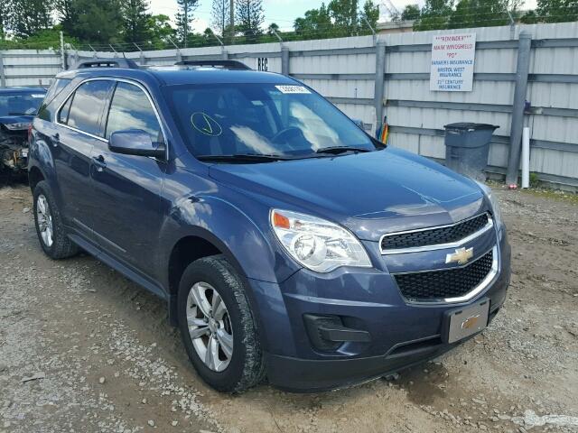 2GNALDEK7D6237408 - 2013 CHEVROLET EQUINOX LT BLUE photo 1