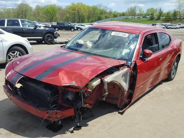 2B3KK53H37H617644 - 2007 DODGE CHARGER R/ RED photo 2
