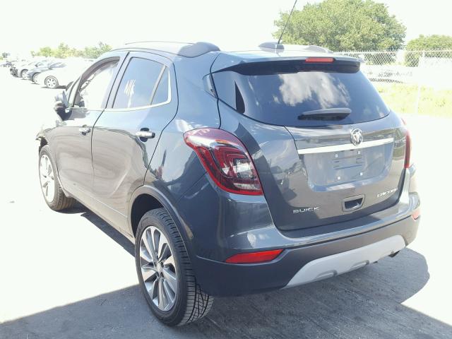 KL4CJASB5JB540703 - 2018 BUICK ENCORE PRE GRAY photo 3