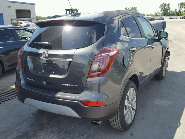 KL4CJASB5JB540703 - 2018 BUICK ENCORE PRE GRAY photo 4