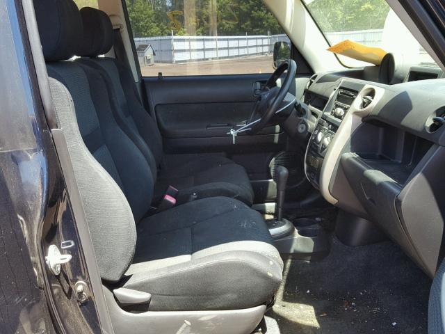 JTLKT324664115127 - 2006 TOYOTA SCION XB BLUE photo 5