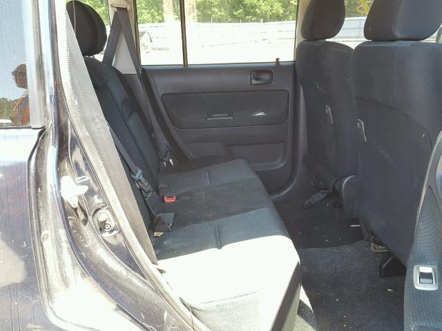 JTLKT324664115127 - 2006 TOYOTA SCION XB BLUE photo 6