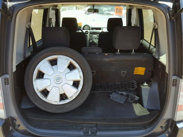 JTLKT324664115127 - 2006 TOYOTA SCION XB BLUE photo 9