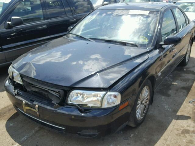 YV1TS92D241342961 - 2004 VOLVO S80 BLACK photo 2