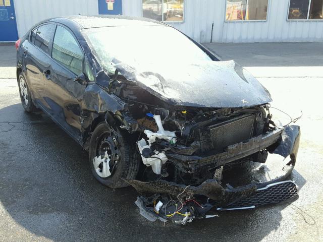 KNAFK4A65E5249559 - 2014 KIA FORTE LX BLACK photo 1