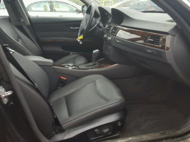 WBAPL5C59BA921363 - 2011 BMW 335 XI BLACK photo 5