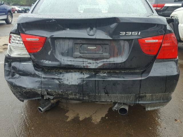 WBAPL5C59BA921363 - 2011 BMW 335 XI BLACK photo 9