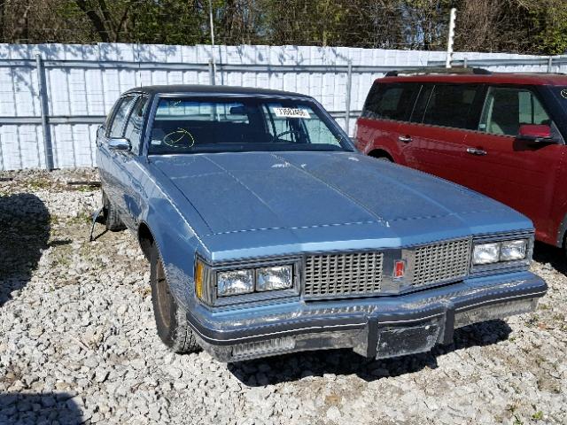 1G3AX69Y7CM262431 - 1982 OLDSMOBILE 98 REGENCY BLUE photo 1