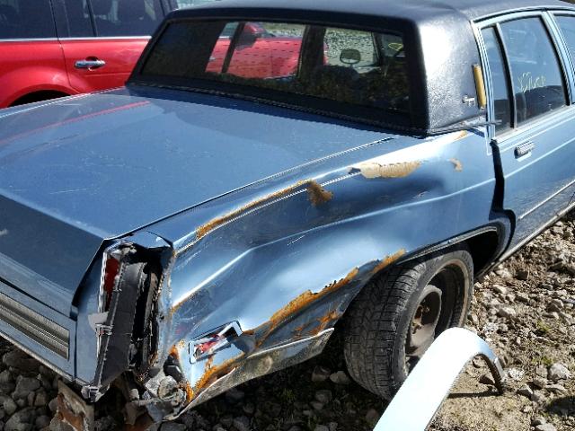 1G3AX69Y7CM262431 - 1982 OLDSMOBILE 98 REGENCY BLUE photo 9