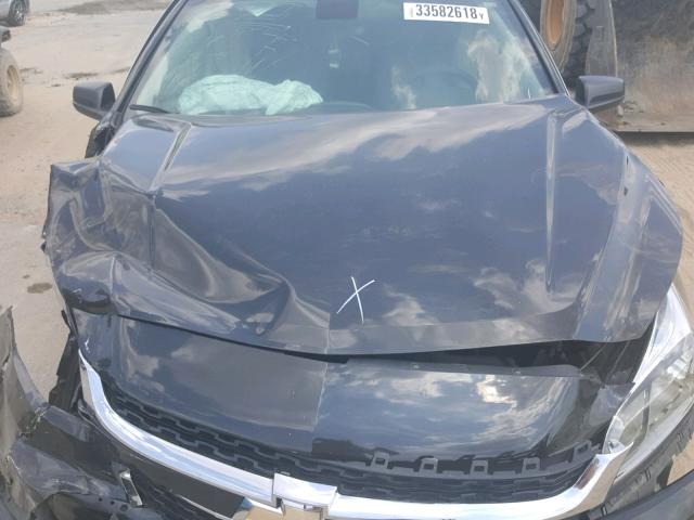 1G11B5SL8FF171211 - 2015 CHEVROLET MALIBU LS შავი ფოტო 7
