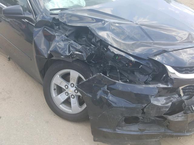 1G11B5SL8FF171211 - 2015 CHEVROLET MALIBU LS შავი ფოტო 9