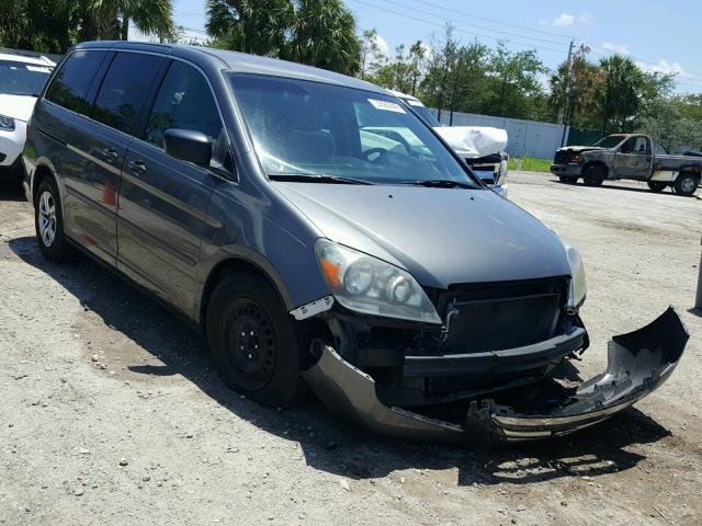 5FNRL38287B110862 - 2007 HONDA ODYSSEY LX GRAY photo 1