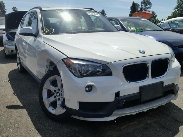 WBAVM1C54FV314346 - 2015 BMW X1 SDRIVE2 WHITE photo 1