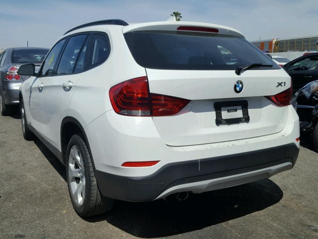WBAVM1C54FV314346 - 2015 BMW X1 SDRIVE2 WHITE photo 3